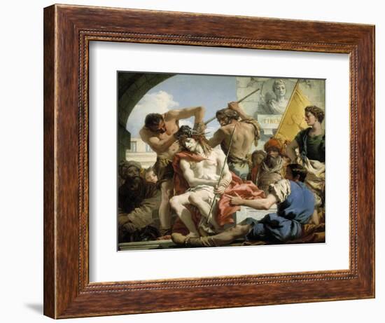 Christ Crowned with Thorns, 1772-Giandomenico Tiepolo-Framed Premium Giclee Print