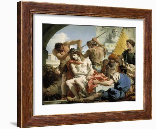 Christ Crowned with Thorns, 1772-Giandomenico Tiepolo-Framed Giclee Print