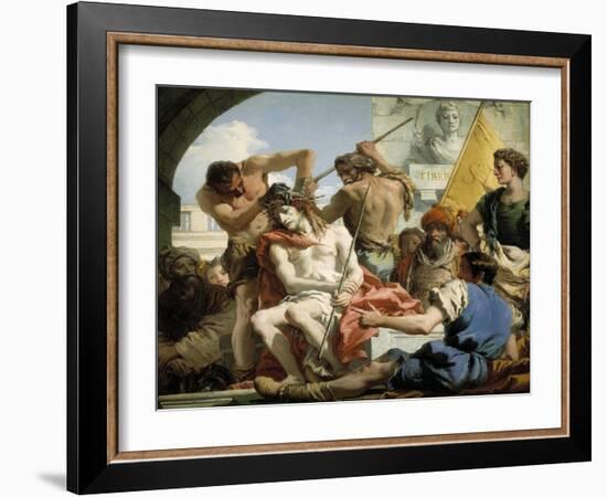 Christ Crowned with Thorns, 1772-Giandomenico Tiepolo-Framed Giclee Print