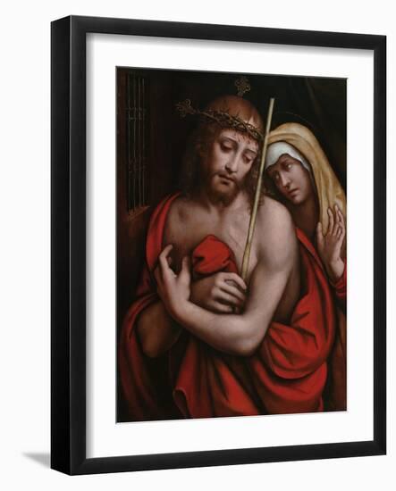 Christ Crowned with Thorns, after 1521-Giovanni Pedrini Giampietrino-Framed Giclee Print