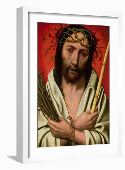 Christ Crowned with Thorns-Jan Mostaert-Framed Giclee Print