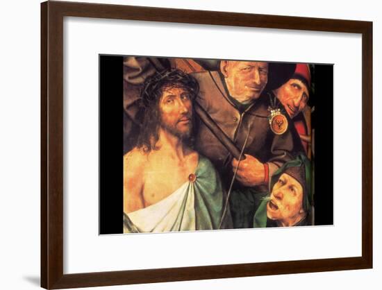 Christ Crowned with Thorns-Hieronymus Bosch-Framed Art Print