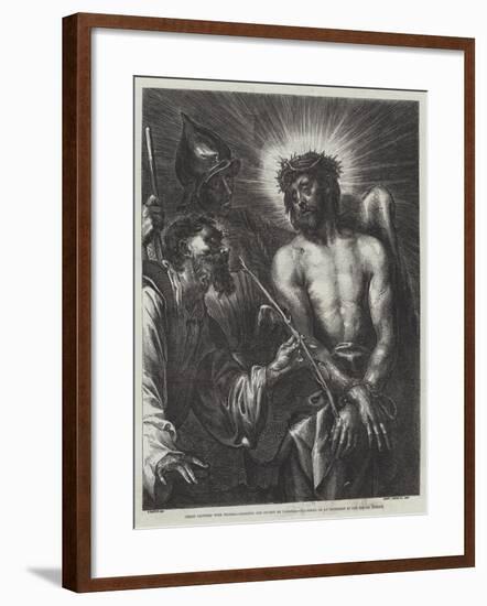 Christ Crowned with Thorns-Sir Anthony Van Dyck-Framed Giclee Print