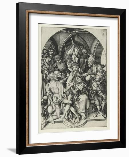 Christ Crowned with Thorns-Martin Schongauer-Framed Giclee Print