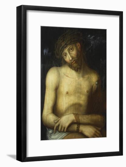 Christ Crowned with Thorns-Lucas Cranach, the elder (Attr to)-Framed Giclee Print