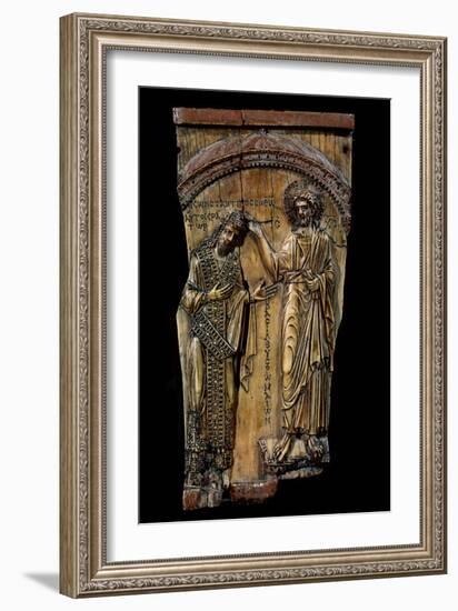 Christ Crowning Emperor Constantine VII, 945-null-Framed Photographic Print