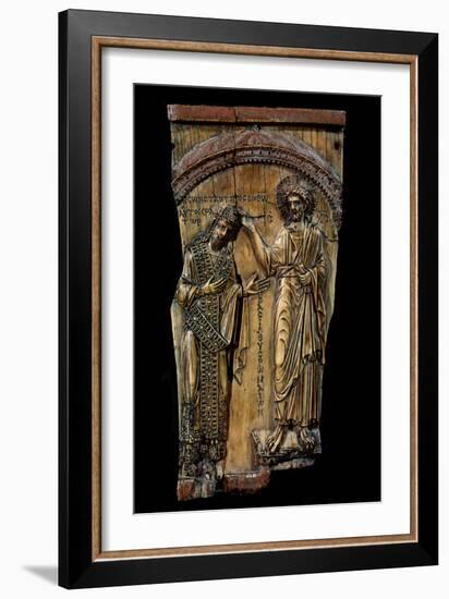 Christ Crowning Emperor Constantine VII, 945-null-Framed Photographic Print