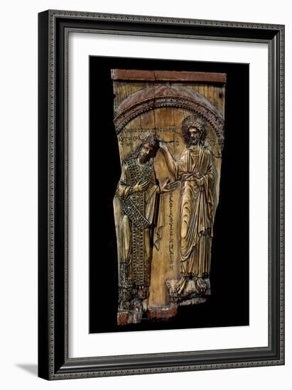 Christ Crowning Emperor Constantine VII, 945-null-Framed Photographic Print