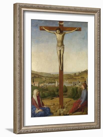 Christ Crucified, 1475-Antonello da Messina-Framed Giclee Print