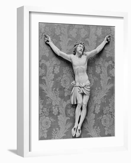 Christ Crucified, by Michelangelo Buonarroti-null-Framed Giclee Print