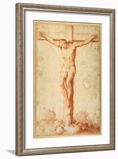 Christ Crucified on Golgotha-null-Framed Giclee Print