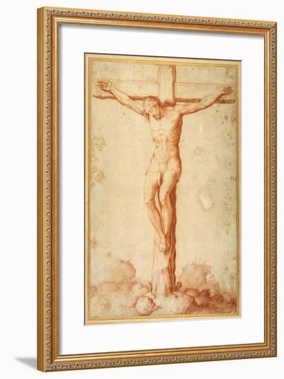 Christ Crucified on Golgotha-null-Framed Giclee Print