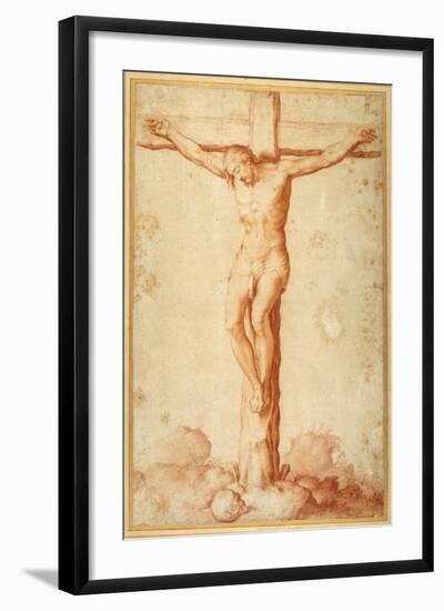 Christ Crucified on Golgotha-null-Framed Giclee Print