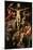 Christ Crucified with the Virgin, Mary Magdalene, Saint John the Evangelist and Angels-El Greco-Mounted Giclee Print