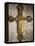 Christ Crucified with Virgin Mary, St. John the Evangelist, God Father, the Holy Spirit, and Donors-Louis Beroud-Framed Premier Image Canvas