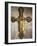 Christ Crucified with Virgin Mary, St. John the Evangelist, God Father, the Holy Spirit, and Donors-Louis Beroud-Framed Giclee Print