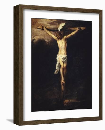 Christ Crucified-Bartolome Esteban Murillo-Framed Giclee Print