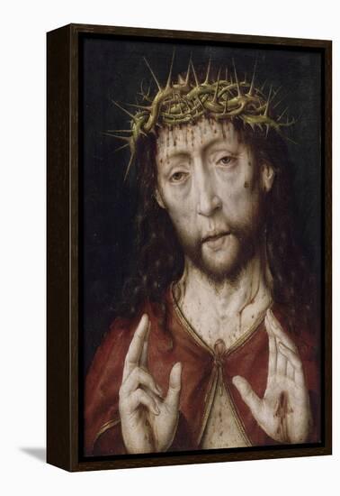 Christ de douleur-Albrecht Bouts-Framed Premier Image Canvas