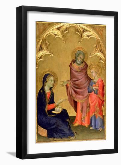 Christ Discovered in the Temple-Simone Martini-Framed Premium Giclee Print