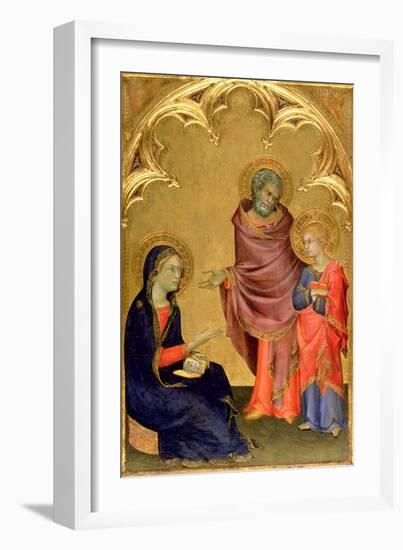 Christ Discovered in the Temple-Simone Martini-Framed Premium Giclee Print