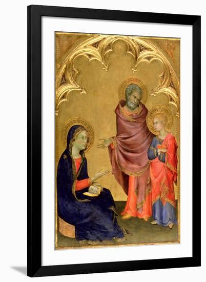 Christ Discovered in the Temple-Simone Martini-Framed Giclee Print