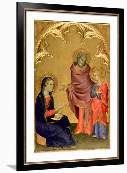 Christ Discovered in the Temple-Simone Martini-Framed Giclee Print