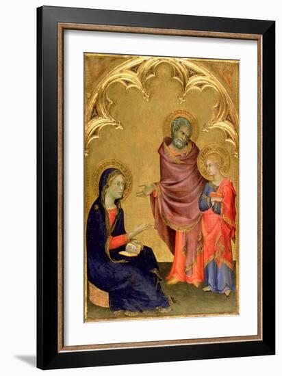 Christ Discovered in the Temple-Simone Martini-Framed Giclee Print