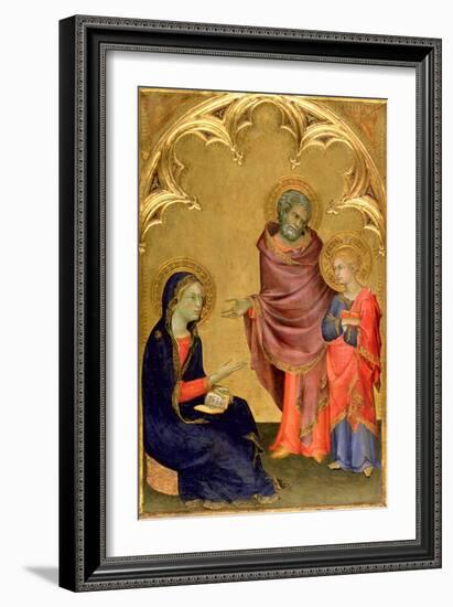 Christ Discovered in the Temple-Simone Martini-Framed Giclee Print