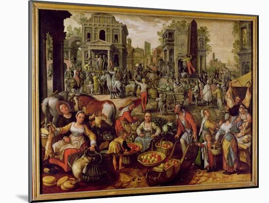 Christ Displayed to the People-Joachim Bueckelaer-Mounted Giclee Print