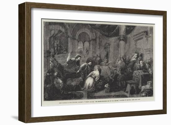 Christ Driving the Money-Changers Out of the Temple-Jacopo Bassano-Framed Giclee Print