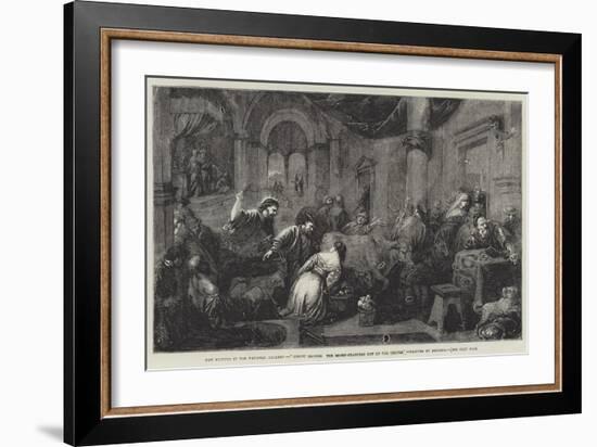 Christ Driving the Money-Changers Out of the Temple-Jacopo Bassano-Framed Giclee Print