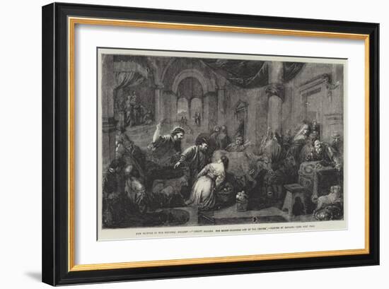 Christ Driving the Money-Changers Out of the Temple-Jacopo Bassano-Framed Giclee Print