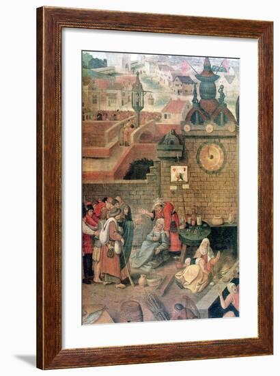 Christ Driving the Traders from the Temple' (Detail), C1584-1638-Pieter Brueghel the Younger-Framed Giclee Print