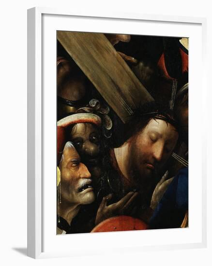 Christ, from Christ Carrying the Cross, C. 1490 (Detail)-Hieronymus Bosch-Framed Giclee Print