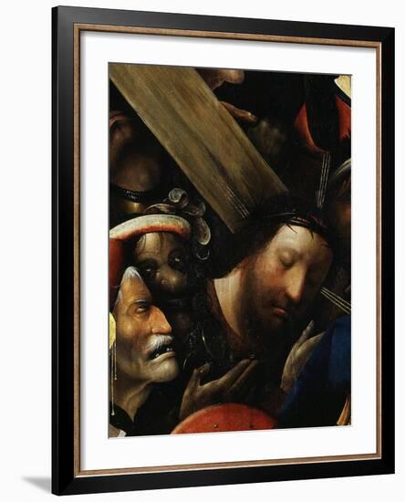 Christ, from Christ Carrying the Cross, C. 1490 (Detail)-Hieronymus Bosch-Framed Giclee Print