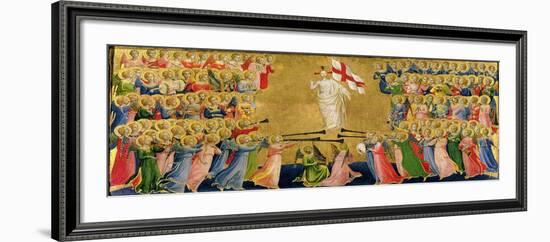 Christ Glorified in the Court of Heaven, 1419-35-Fra Angelico-Framed Giclee Print