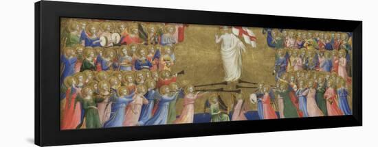 Christ Glorified in the Court of Heaven (Panel from Fiesole San Domenico Altarpiec), C. 1423-1424-Fra Angelico-Framed Giclee Print