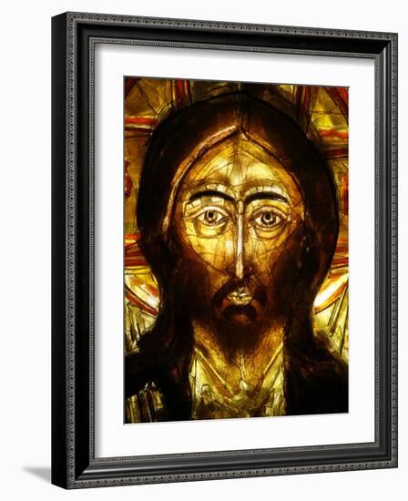 Christ Icon, Lourdes, Hautes Pyrenees, France, Europe-Godong-Framed Photographic Print