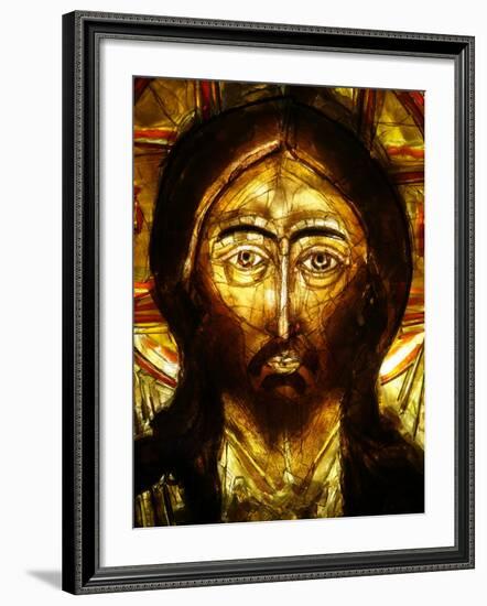 Christ Icon, Lourdes, Hautes Pyrenees, France, Europe-Godong-Framed Photographic Print