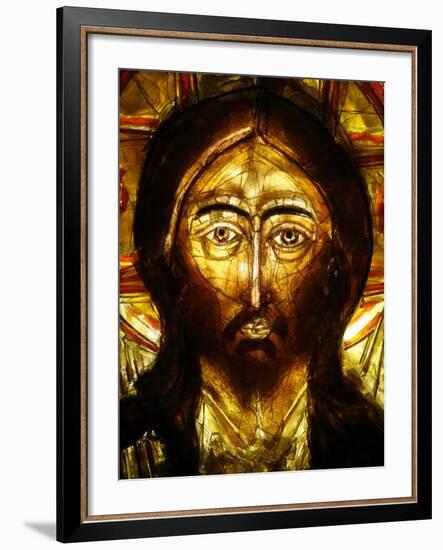 Christ Icon, Lourdes, Hautes Pyrenees, France, Europe-Godong-Framed Photographic Print