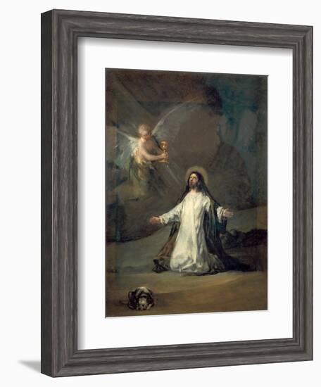 Christ in Gethsemane-Francisco de Goya-Framed Giclee Print