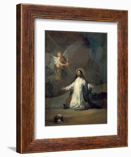 Christ in Gethsemane-Francisco de Goya-Framed Giclee Print