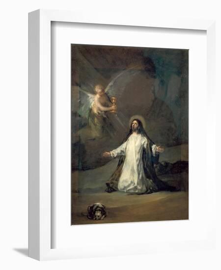 Christ in Gethsemane-Francisco de Goya-Framed Giclee Print