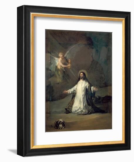 Christ in Gethsemane-Francisco de Goya-Framed Giclee Print