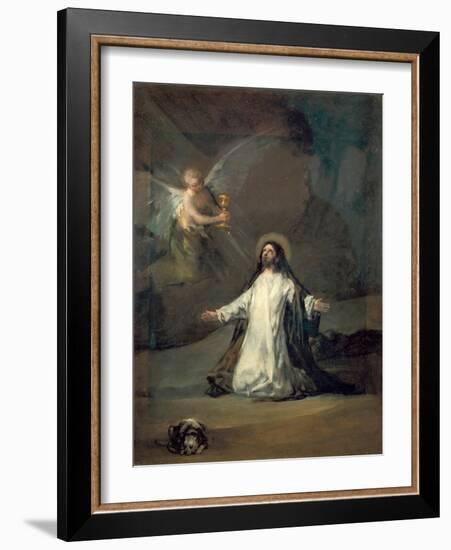 Christ in Gethsemane-Francisco de Goya-Framed Giclee Print