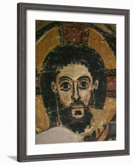 Christ in Glory, Fresco, 6th century, from Monastery of Saint Jeremiah, Saqqarah, Egypt-null-Framed Photographic Print