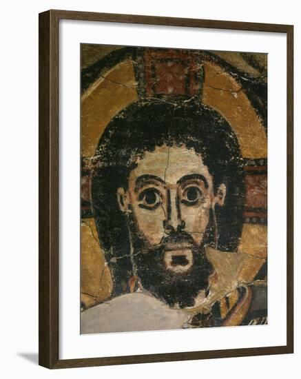 Christ in Glory, Fresco, 6th century, from Monastery of Saint Jeremiah, Saqqarah, Egypt-null-Framed Photographic Print