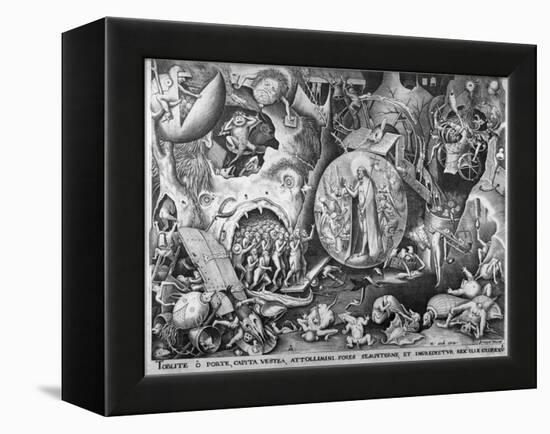 Christ in Hell, C.1561-Pieter Bruegel the Elder-Framed Premier Image Canvas