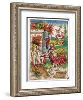 Christ in Limbo, 1491-Michael Wolgemut Or Wolgemuth-Framed Giclee Print