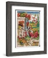 Christ in Limbo, 1491-Michael Wolgemut Or Wolgemuth-Framed Giclee Print